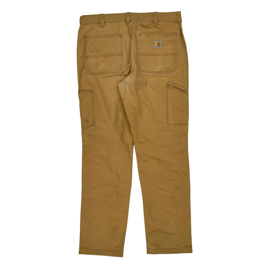 Carhartt Carpenter Trousers - 36W 33L Brown Cotton