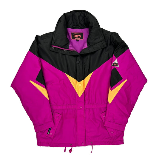 Australian Ski Jacket - Large Purple Polyester