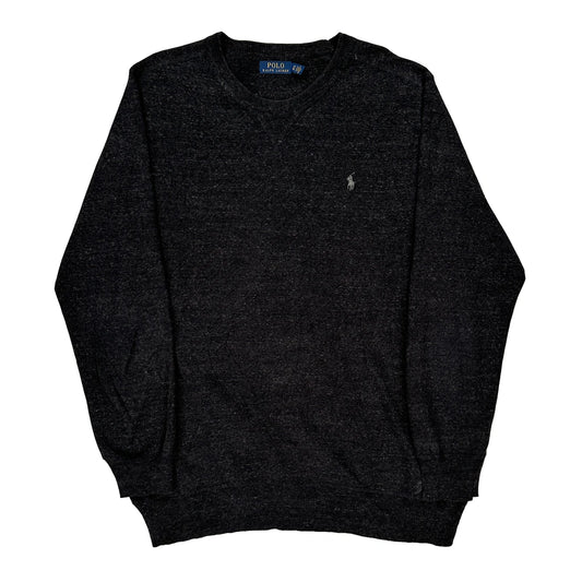 Polo By Ralph Lauren Jumper - Large Black Cotton