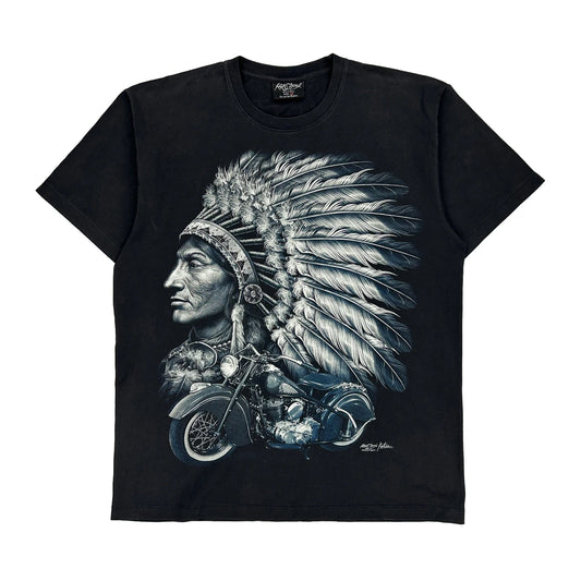 Rock Chang Graphic T-Shirt - XL Black Cotton