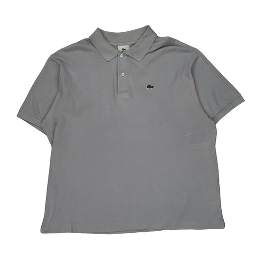 Lacoste Polo Shirt - XL Grey Cotton