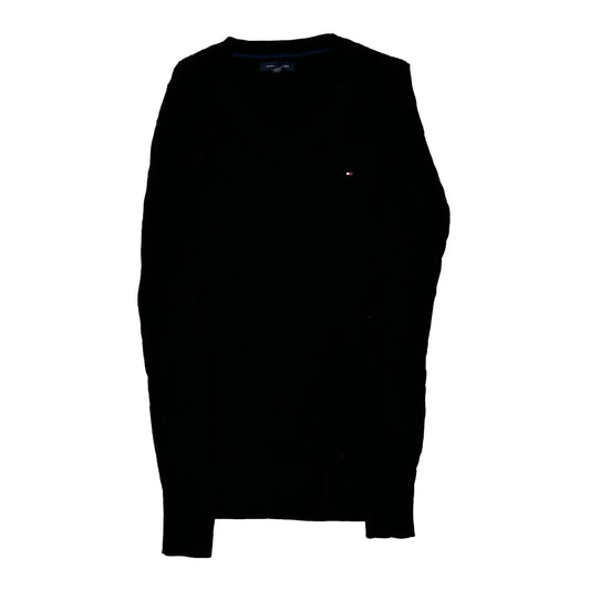 Tommy Hilfiger Jumper - Small Black Cotton