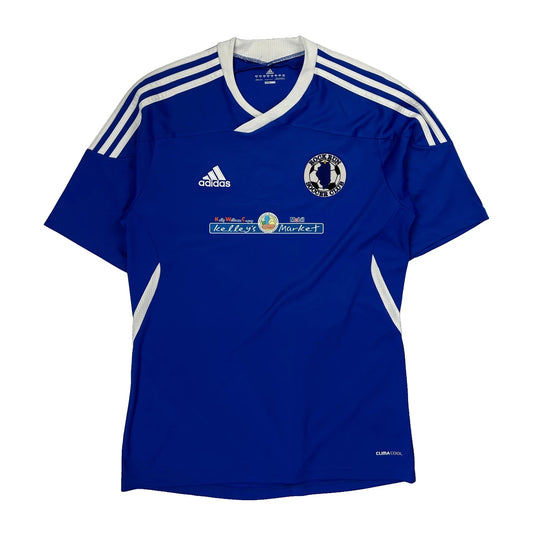 Rock Bay Soccer Club Adidas Football Shirt - Medium Blue Polyester
