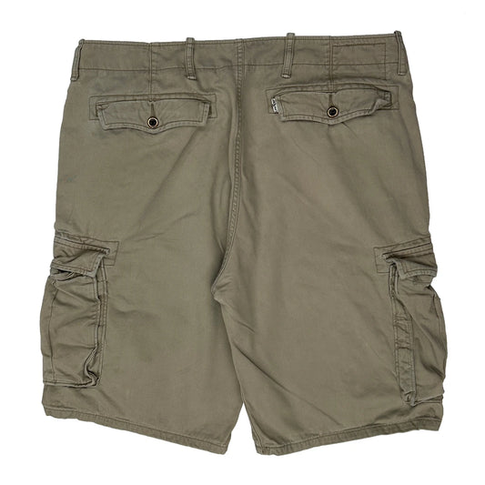 Vintage Levis Cargo Shorts - 38W 11L Khaki Cotton