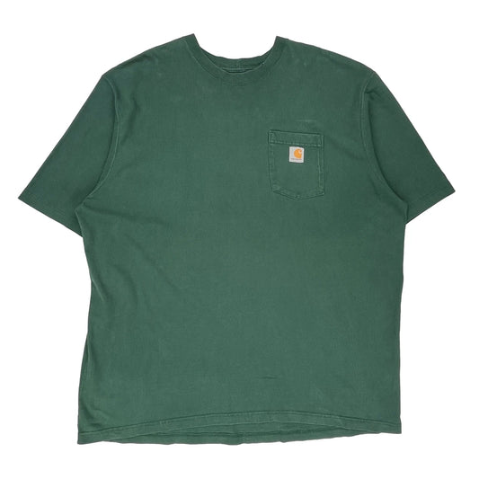 Carhartt T-Shirt - 3XL Green Cotton