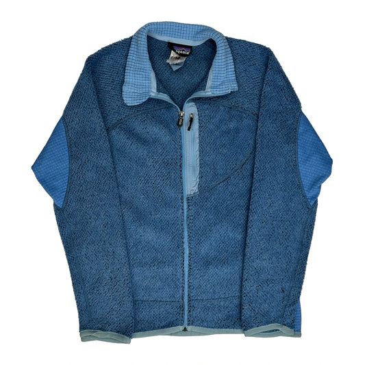 Patagonia Fleece Jacket - Medium Blue Polyester
