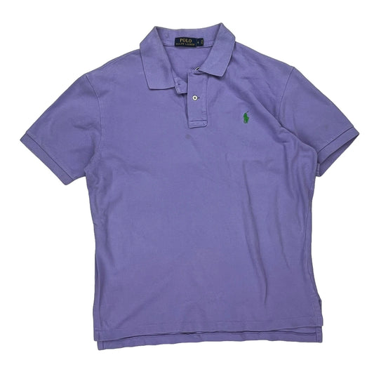 Polo By Ralph Lauren Polo Shirt - Large Purple Cotton