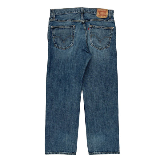 Levis Jeans - 35W 30L Blue Cotton
