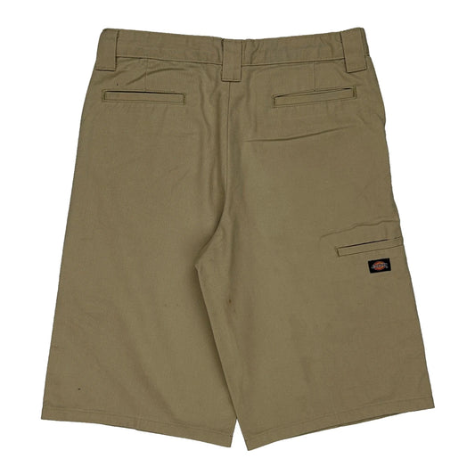 Dickies Chino Shorts - 32W 11L Khaki Polyester Blend