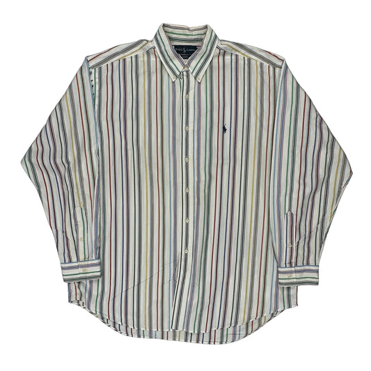 Blake Ralph Lauren Striped Shirt - XL Multicoloured Cotton