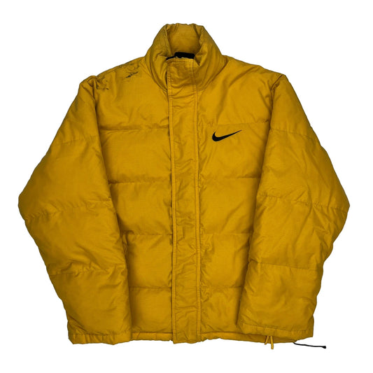 Nike Puffer - Small Yellow Polyester