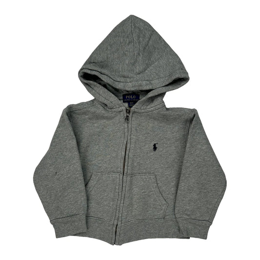 Age 3 Polo By Ralph Lauren Hoodie - 2XS Grey Cotton