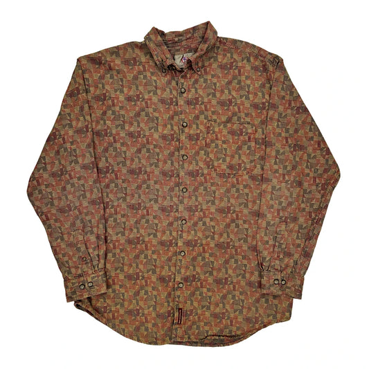 The Territory Ahead Patterned Shirt - Large Multicoloured Cotton