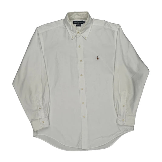 Yarmouth Ralph Lauren Shirt - XL White Cotton