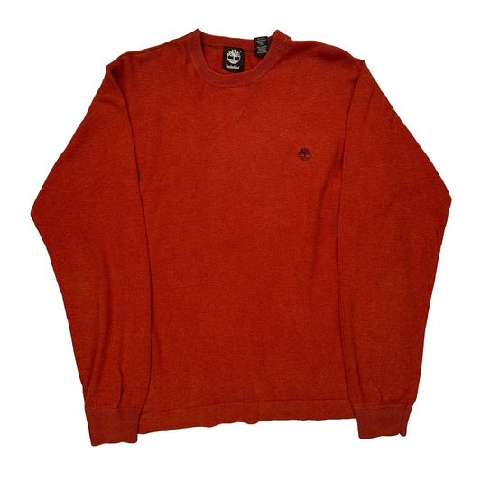 Timberland Jumper - Large Red Cotton