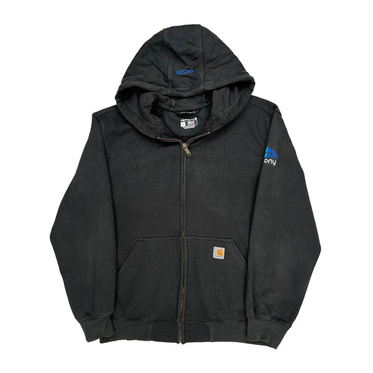 Rain Defender Carhartt Hoodie - Large Black Cotton