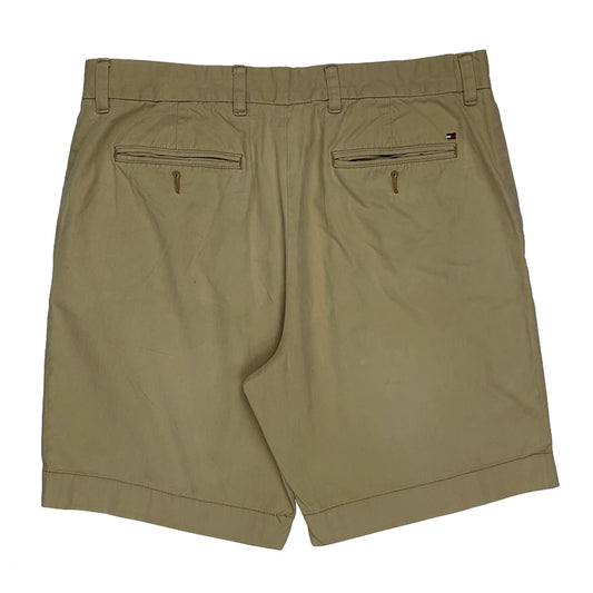 Tommy Hilfiger Chino Shorts - 34W 9L Beige Cotton