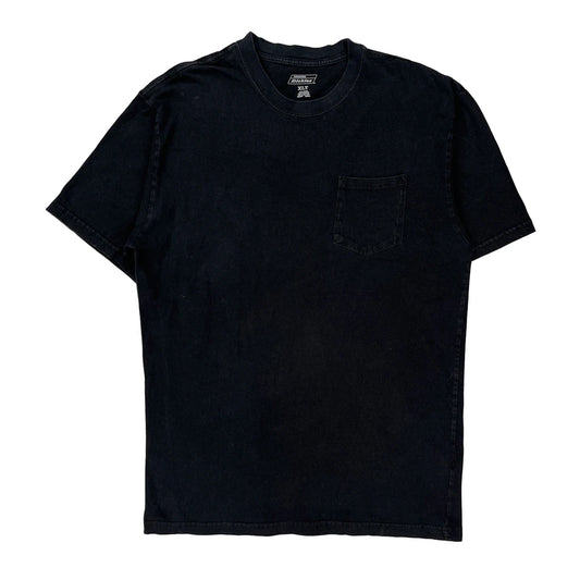 Dickies Tall T-Shirt - XL Black Cotton