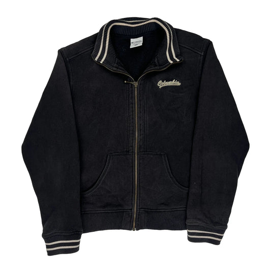 Columbia Zip Up - XL Black Polyester