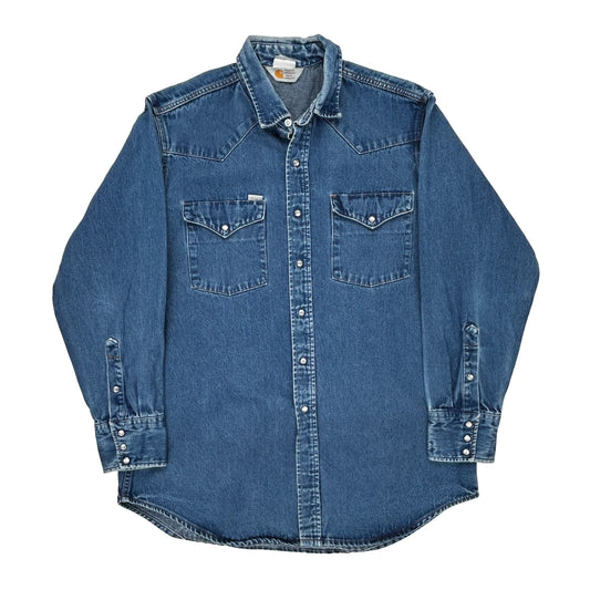 Carhartt Denim Shirt - XL Blue Denim