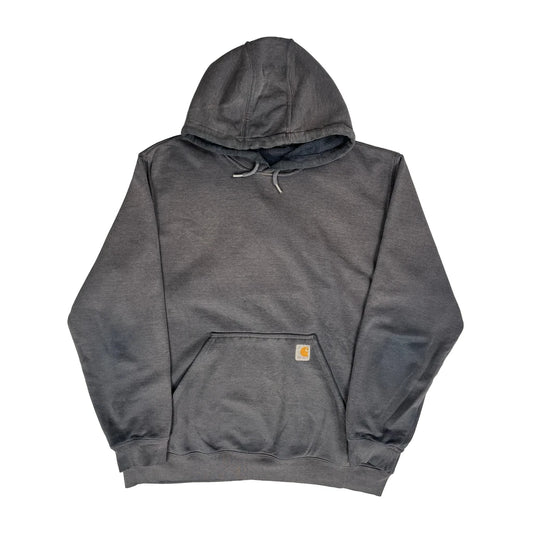 Vintage Carhartt Hoodie - XL Grey Cotton