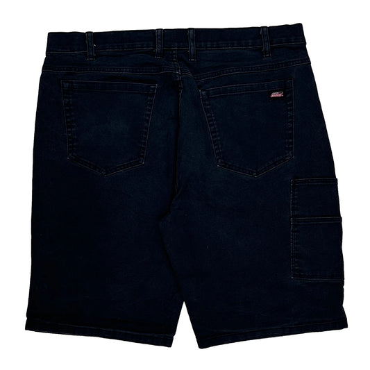 Dickies Denim Shorts - 36W 11L Dark Wash Cotton
