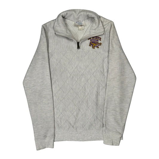 Reverse Weave Champion 1/4 Zip - XS Grey Cotton