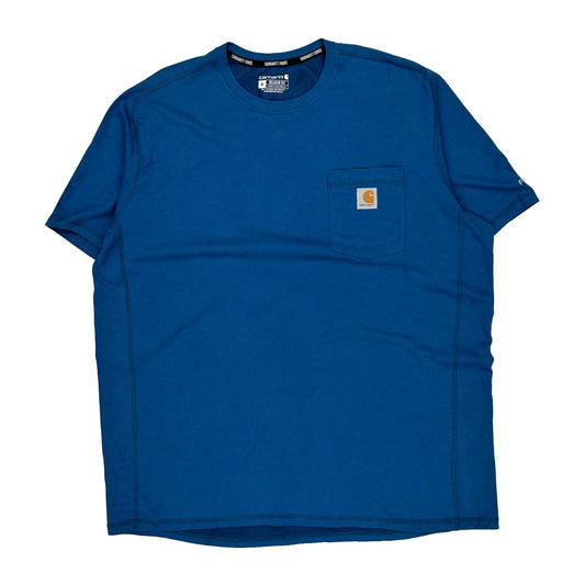 Force Carhartt T-Shirt - XL Blue Cotton