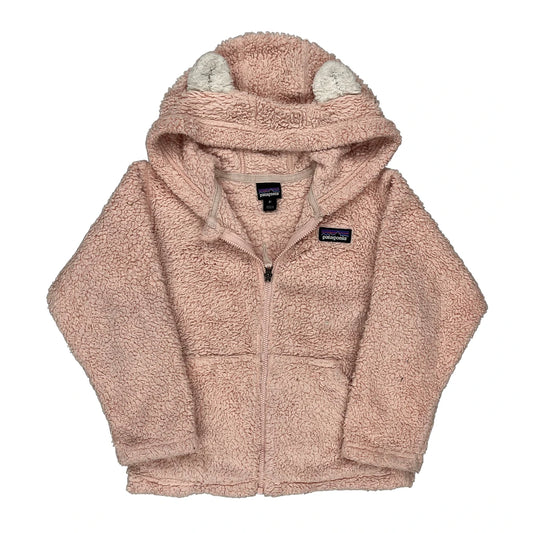Age 4 Patagonia Hoodie - 2XS Pink Polyester