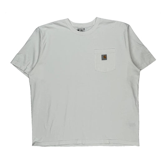 Carhartt T-Shirt - XL White Cotton