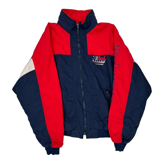 Made In Usa Racing Anheuser-Busch Ski Jacket - 2XL Navy Polyester