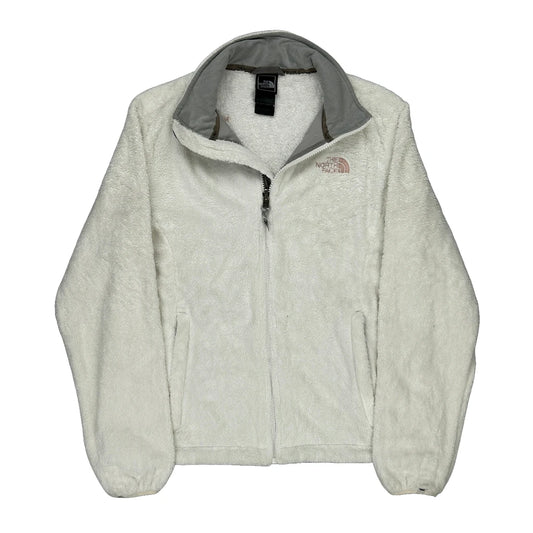 The North Face Fleece Jacket - Medium White Polyester