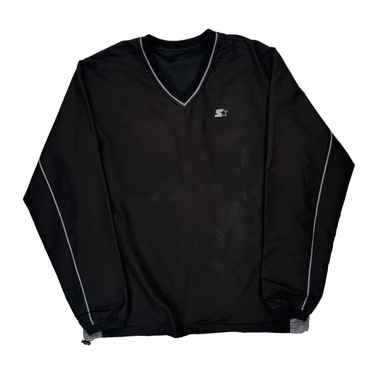 Starter Sweatshirt - Medium Black Polyester