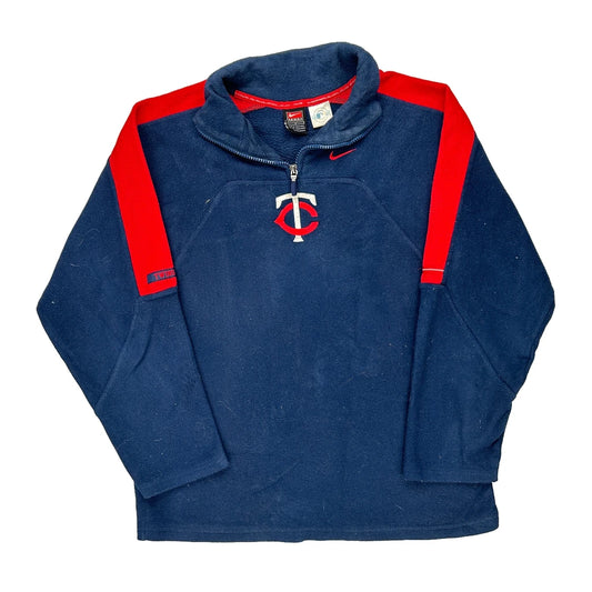 Twins Nike Mlb Fleece - Large Blue Polyester