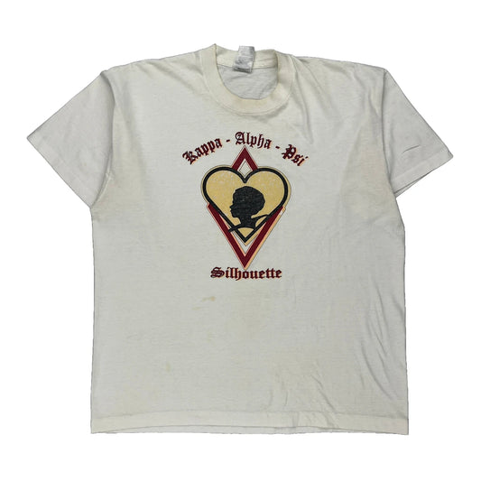 Fruit Of The Loom Graphic T-Shirt - Medium White Cotton