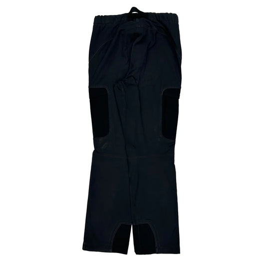 Vintage Polartec Arc''Teryx Cargo Ski Trousers - 33″ Waist Black Polyester