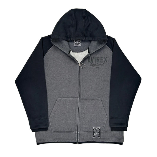 Avirex Hoodie - XL Black Cotton Blend