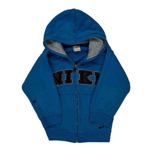 Age 4 Nike Hoodie - 2XS Blue Cotton
