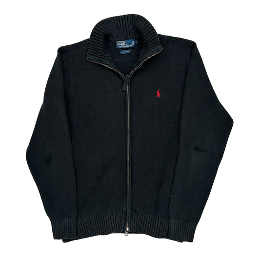 Polo By Ralph Lauren Jumper - Small Black Cotton