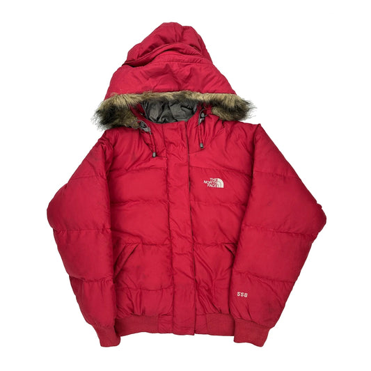 The North Face Puffer - Medium Red Polyester