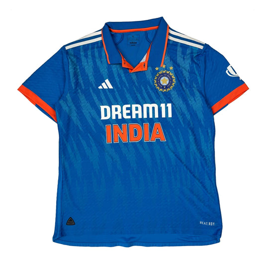 Vintage India Adidas Jersey - XL Blue Polyester