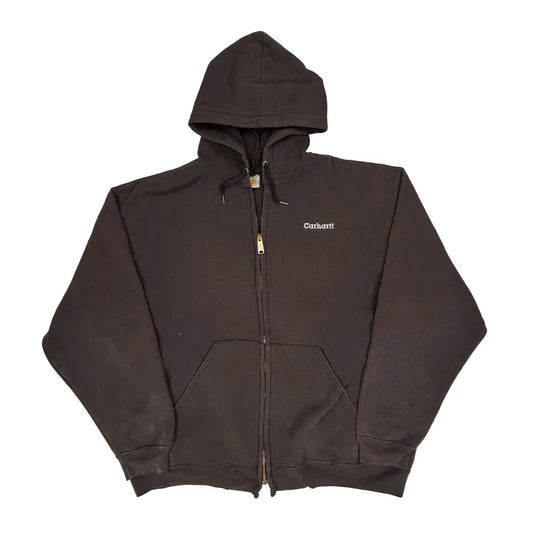 Carhartt Hoodie - 2XL Black Cotton