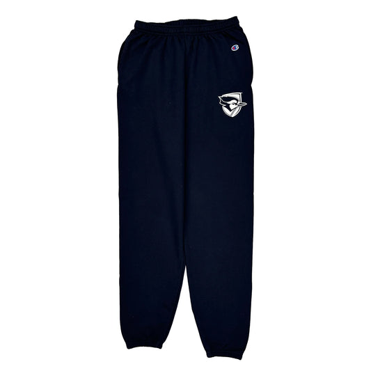 Elmhurst Bluejays Champion Joggers - Large Navy Cotton Blend