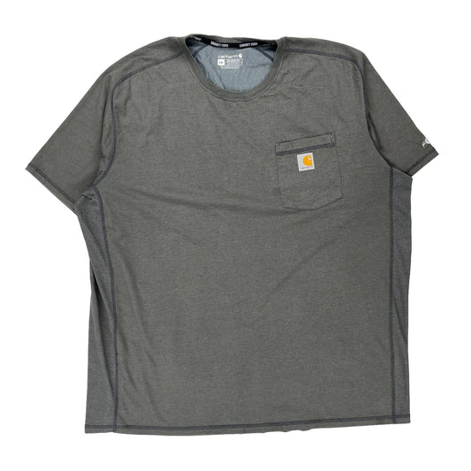 Carhartt T-Shirt - 2XL Grey Polyester