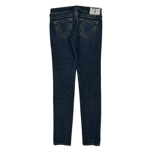 True Religion Skinny Jeans - 28W UK 6 Dark Wash Denim