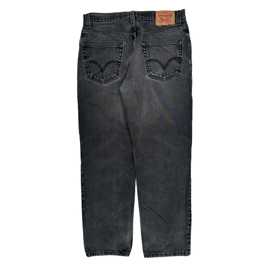 550 Levis Jeans - 33W 30L Grey Cotton
