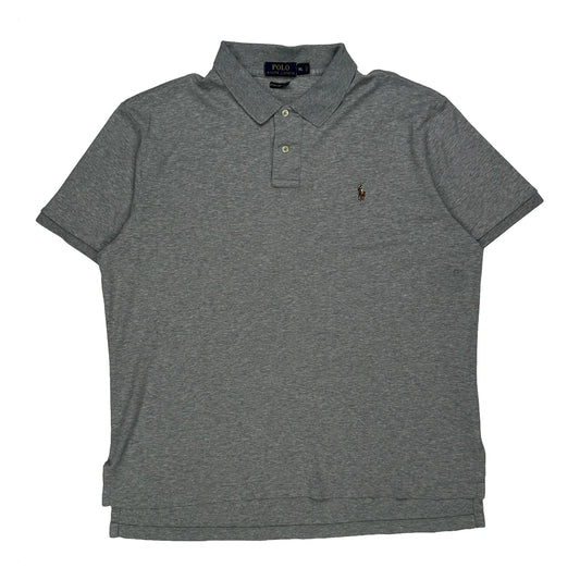 Polo By Ralph Lauren Polo Shirt - XL Grey Cotton