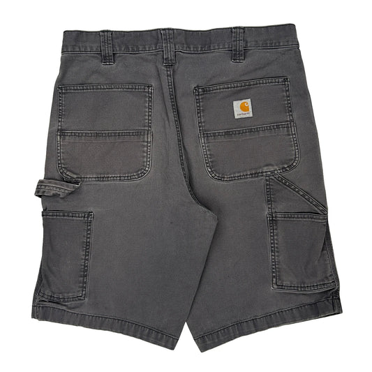 Carhartt Carpenter Shorts - 33W 11L Grey Cotton