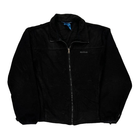 Reebok Fleece Jacket - XL Black Polyester