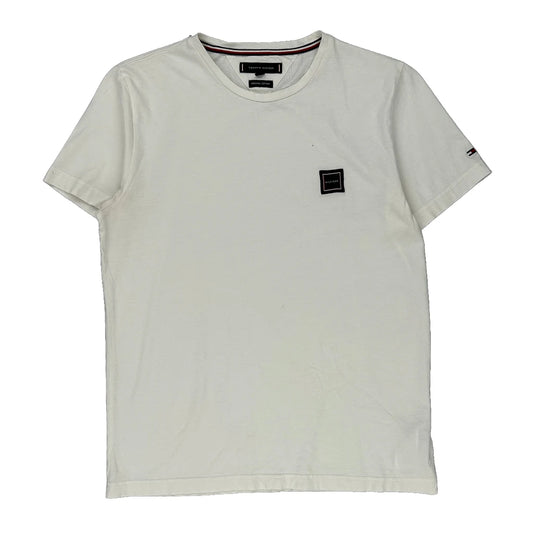 Tommy Hilfiger T-Shirt - Medium White Cotton